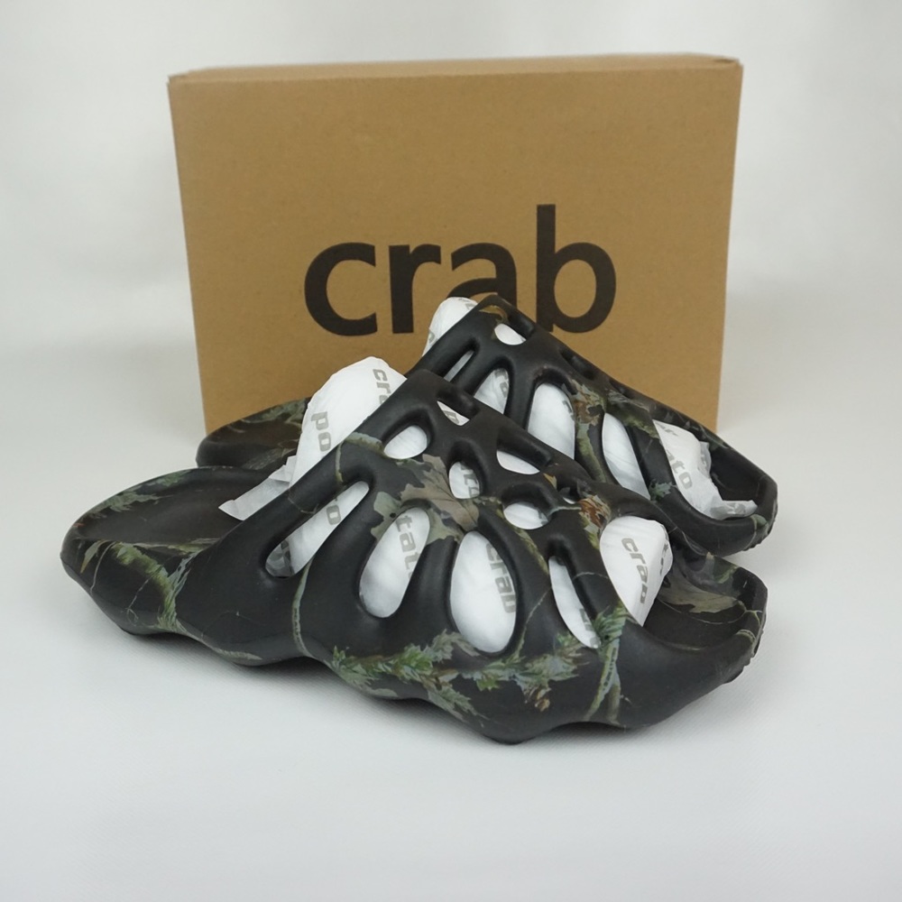 Imran Potato Crab Slides Black Size 8/9.5